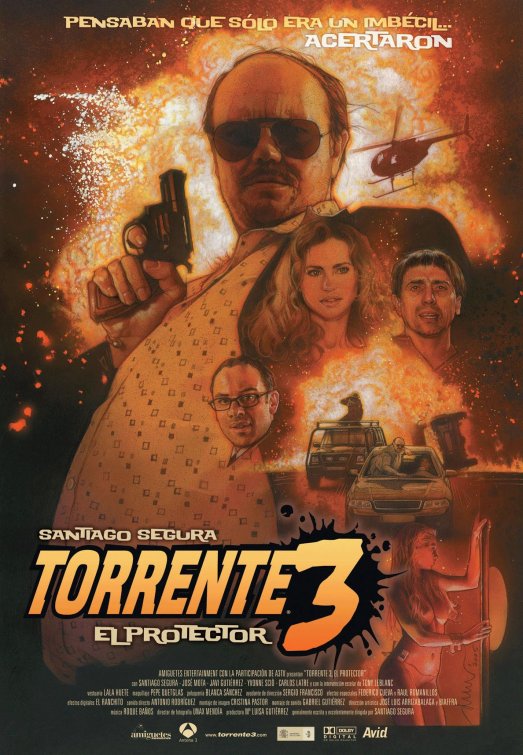 Torrente 3: El protector afişi