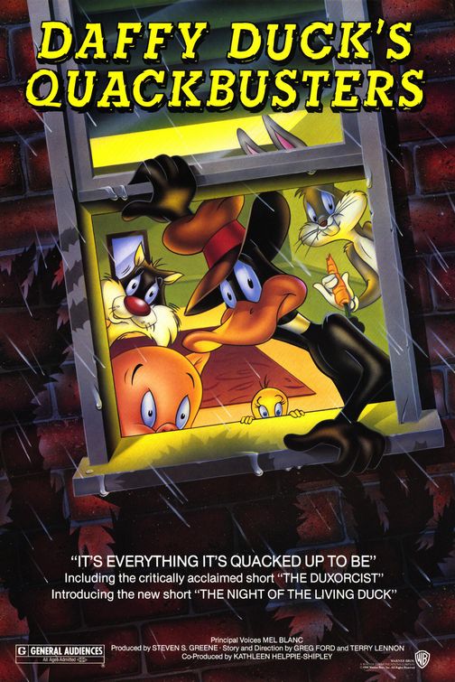 Daffy Duck's Quackbusters afişi