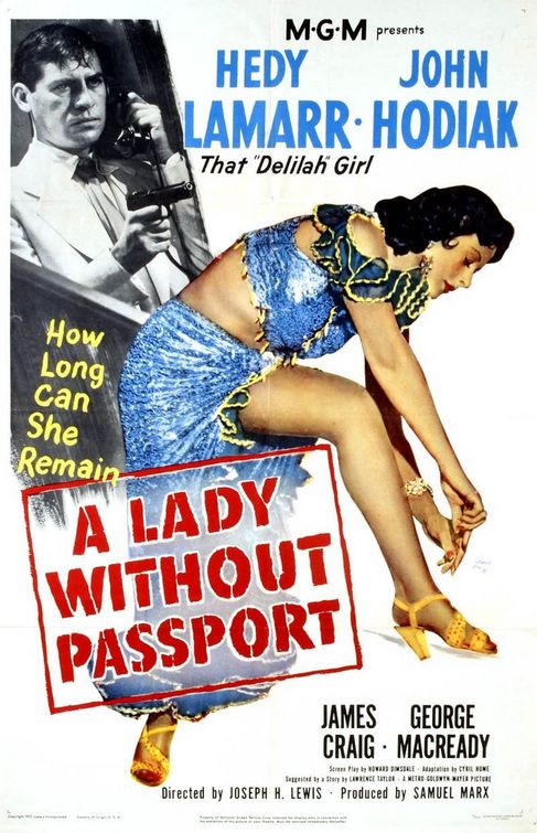 A Lady Without Passport afişi