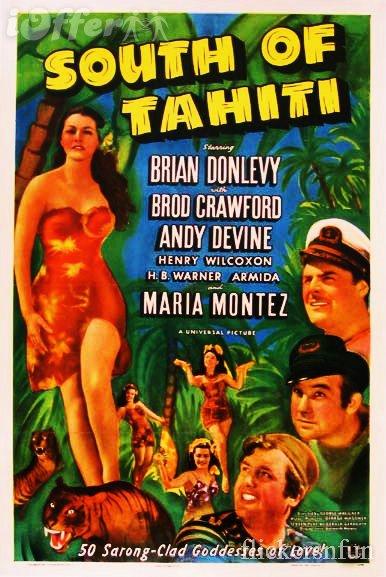 South Of Tahiti afişi