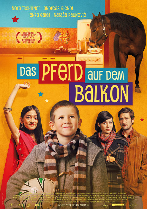 Das Pferd auf dem Balkon afişi