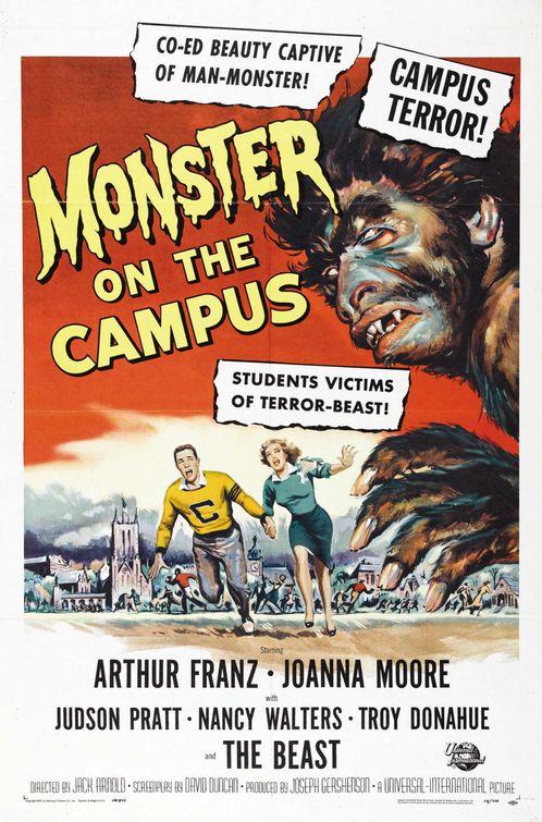 Monster on the Campus afişi