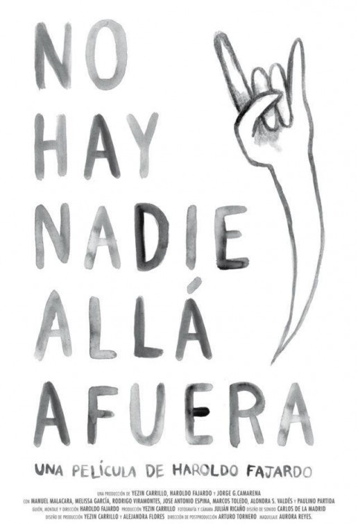 No hay nadie allá afuera afişi