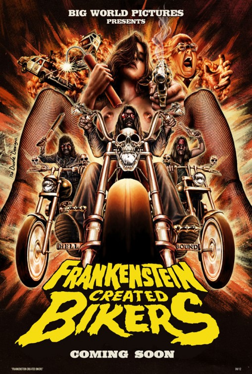 Frankenstein Created Bikers afişi