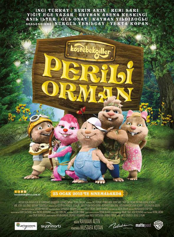 Köstebekgiller: Perili Orman afişi