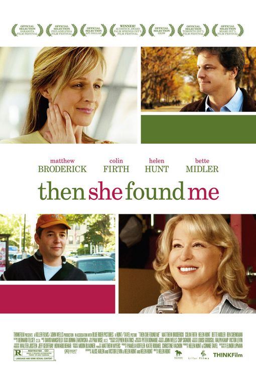 Then She Found Me afişi