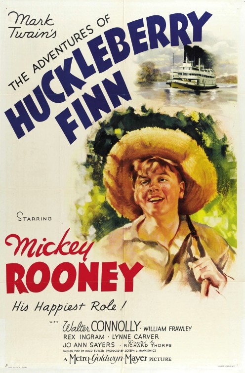 The Adventures of Huckleberry Finn afişi