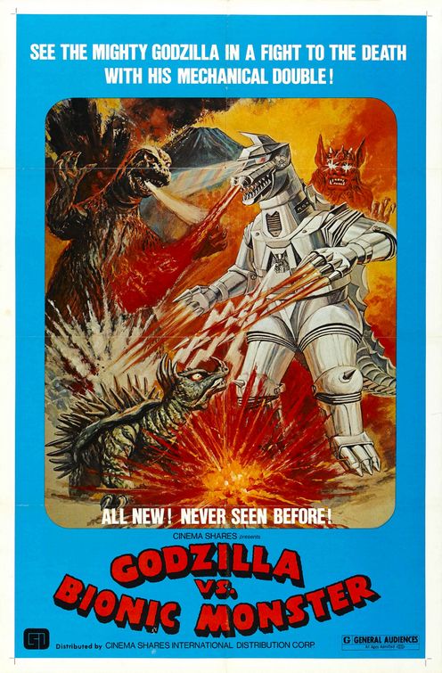 Godzilla vs. Bionic Monster afişi