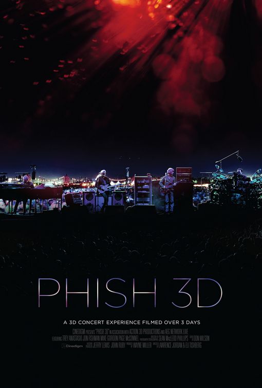 Phish 3D afişi