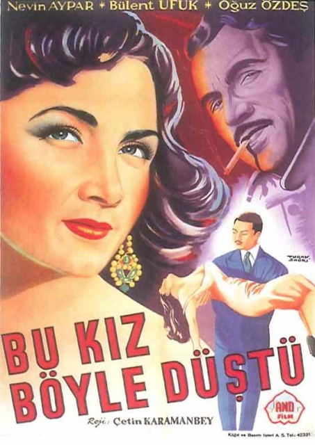 Bu Kız Böyle Düştü afişi