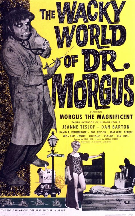 The Wacky World of Dr. Morgus afişi