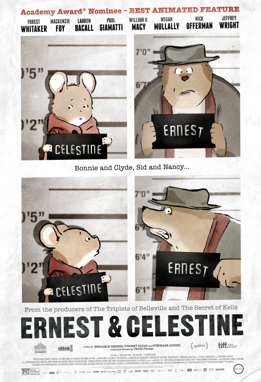 Ernest et Célestine afişi