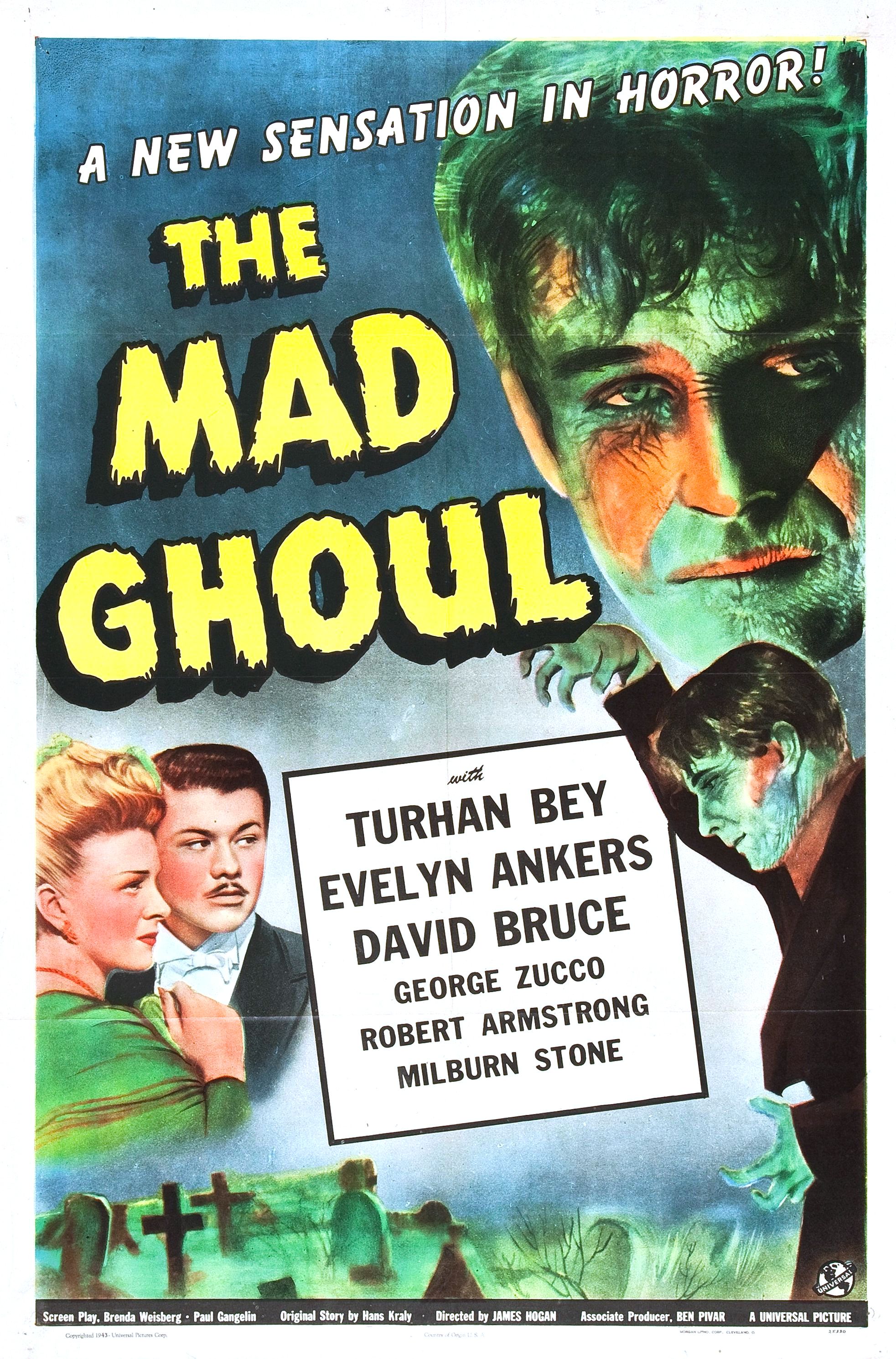 The Mad Ghoul afişi