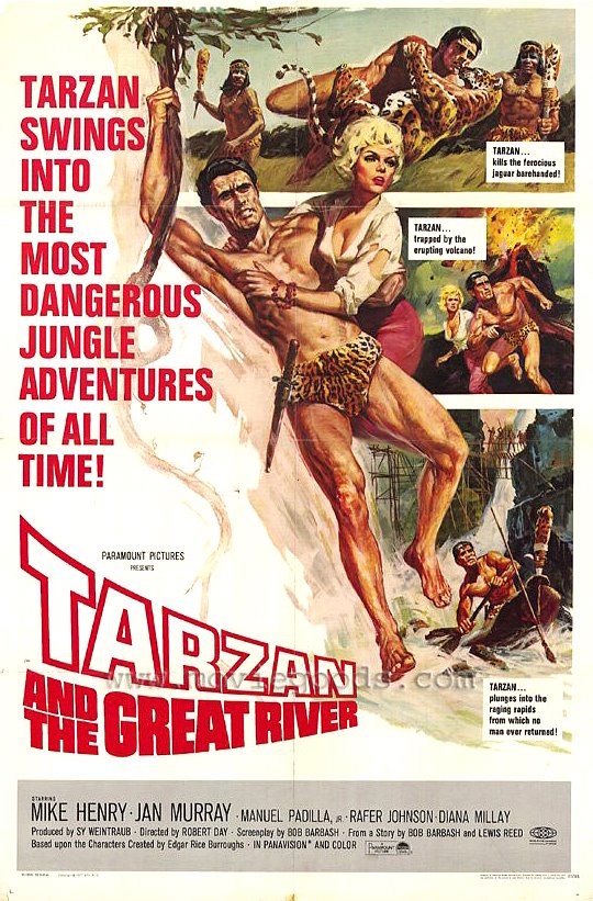 Tarzan ve Büyük Nehir afişi