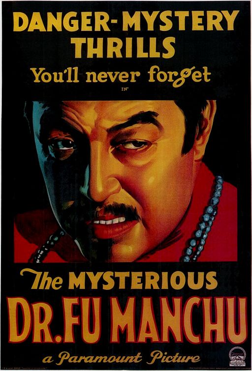 The Mysterious Dr. Fu Manchu afişi