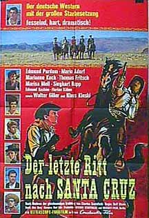 Der Letzte Ritt Nach Santa Cruz afişi