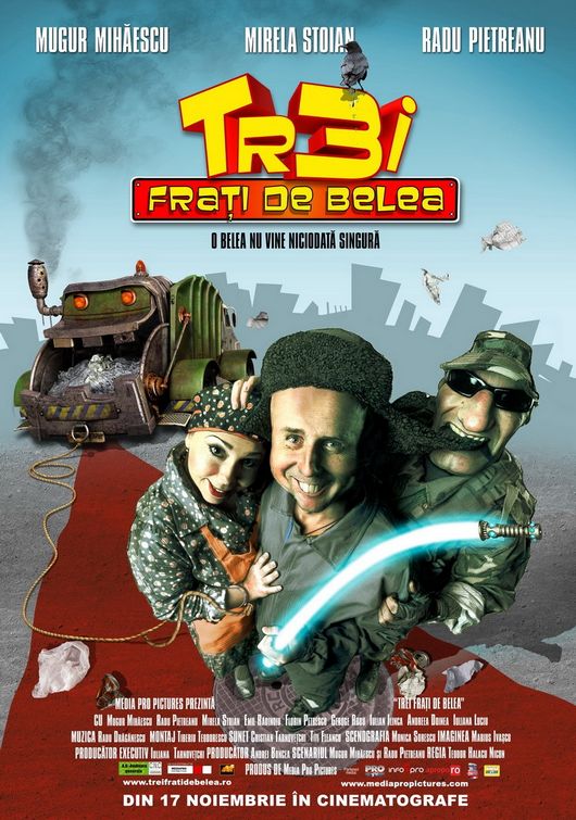 Trei frati de belea afişi
