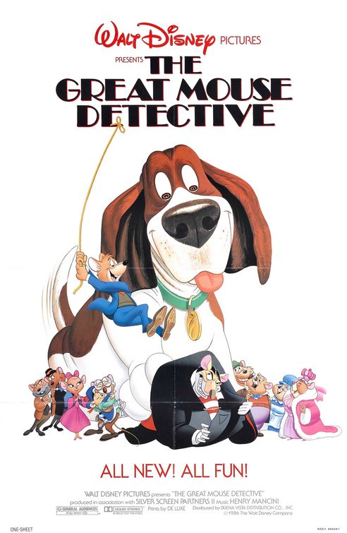 The Great Mouse Detective afişi