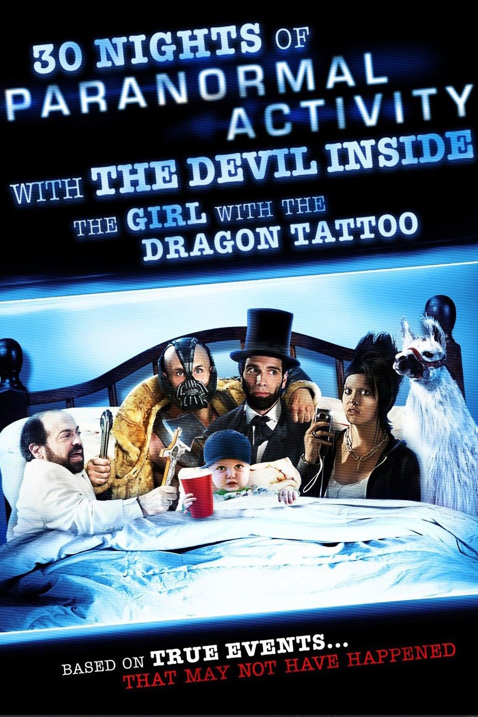 30 Nights of Paranormal Activity with the Devil Inside the Girl with the Dragon Tattoo afişi