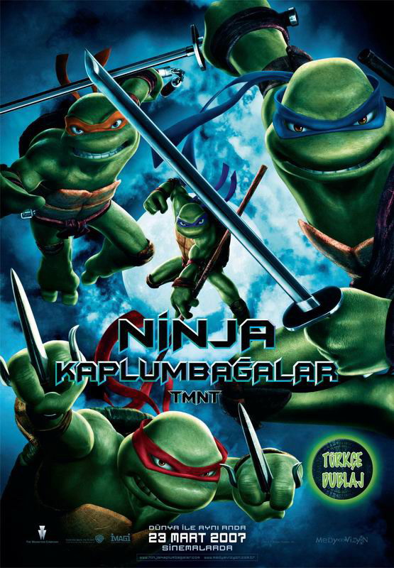 Ninja Kaplumbağalar afişi
