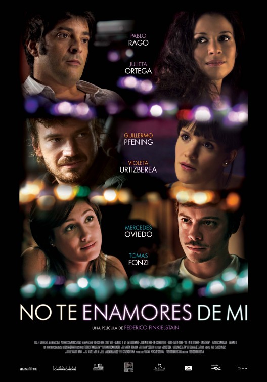 No te enamores de mí afişi