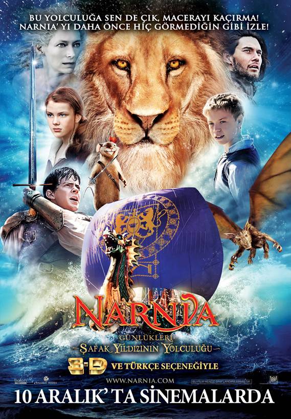 Narnia Günlükleri: Şafak Yıldızının Yolculuğu afişi