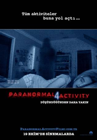 Paranormal Activity 4 afişi