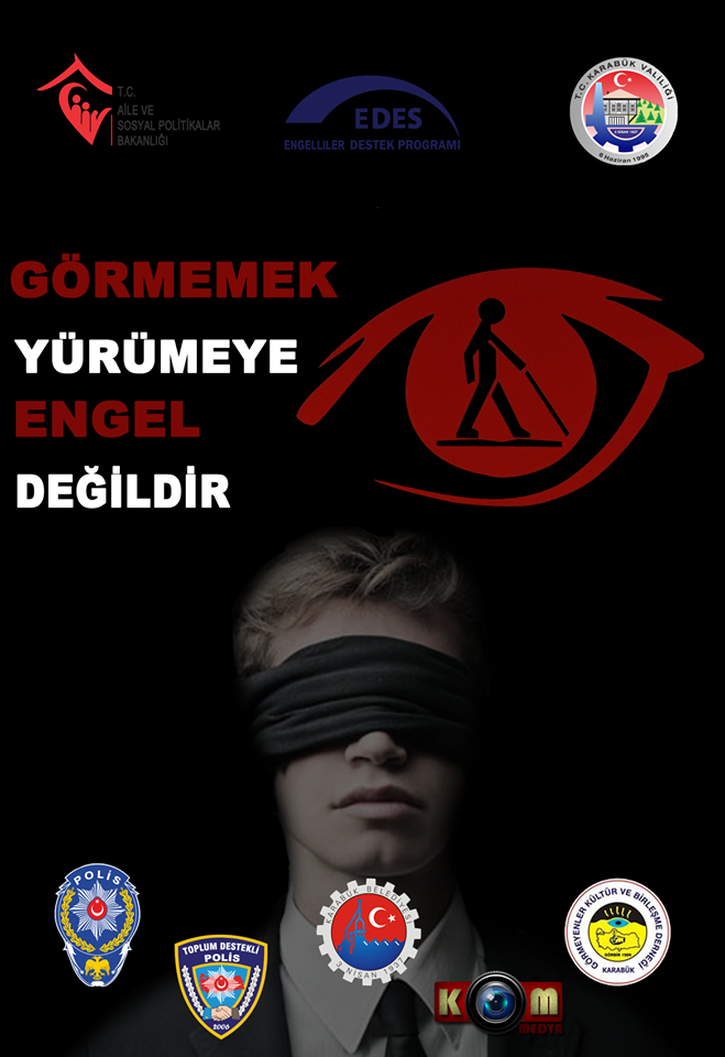 Görmemek Yürümeye Engel Değildir afişi