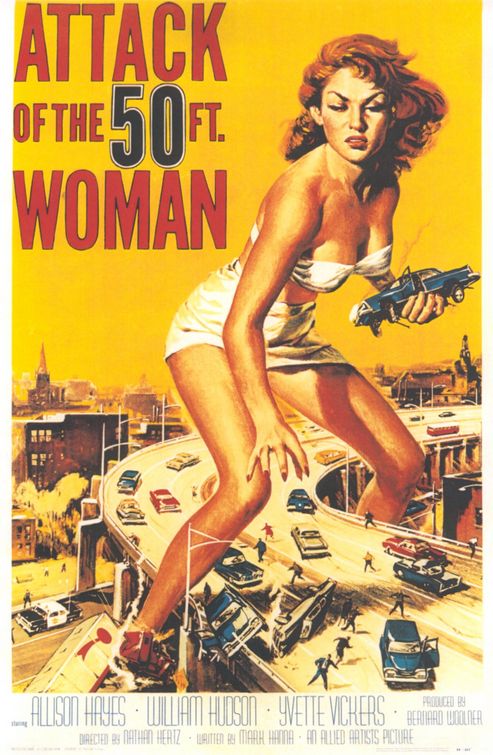 Attack of the 50 Foot Woman afişi