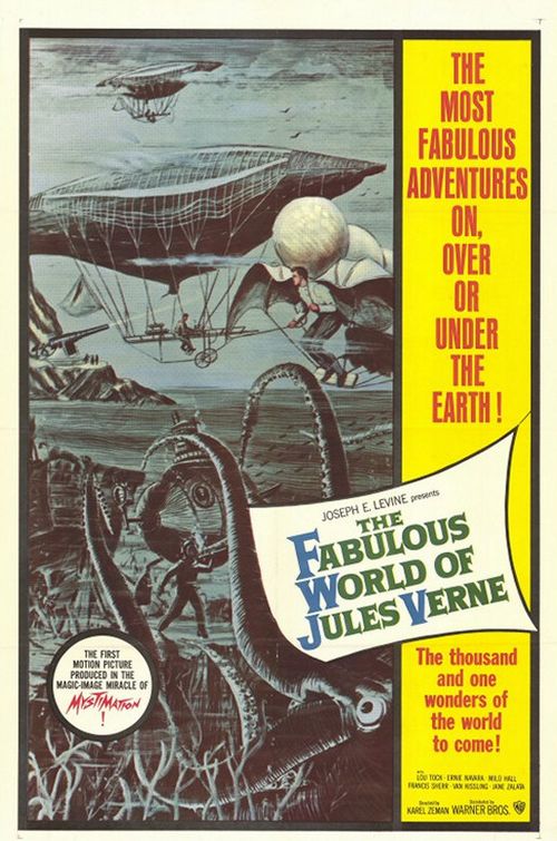 The Fabulous World of Jules Verne afişi