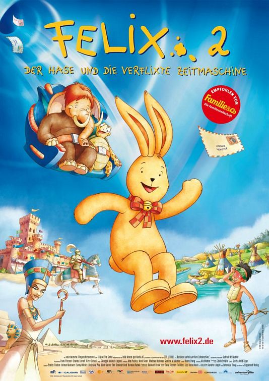 Felix 2 - Der Hase und die verflixte Zeitmaschine afişi