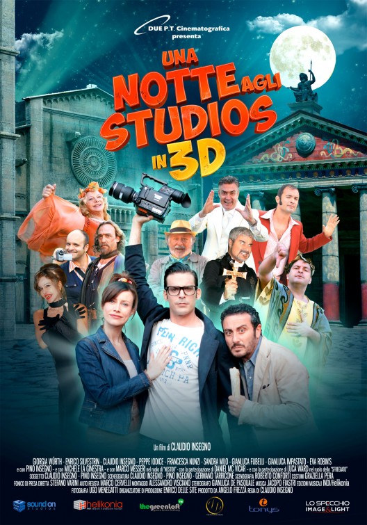Una notte agli studios afişi