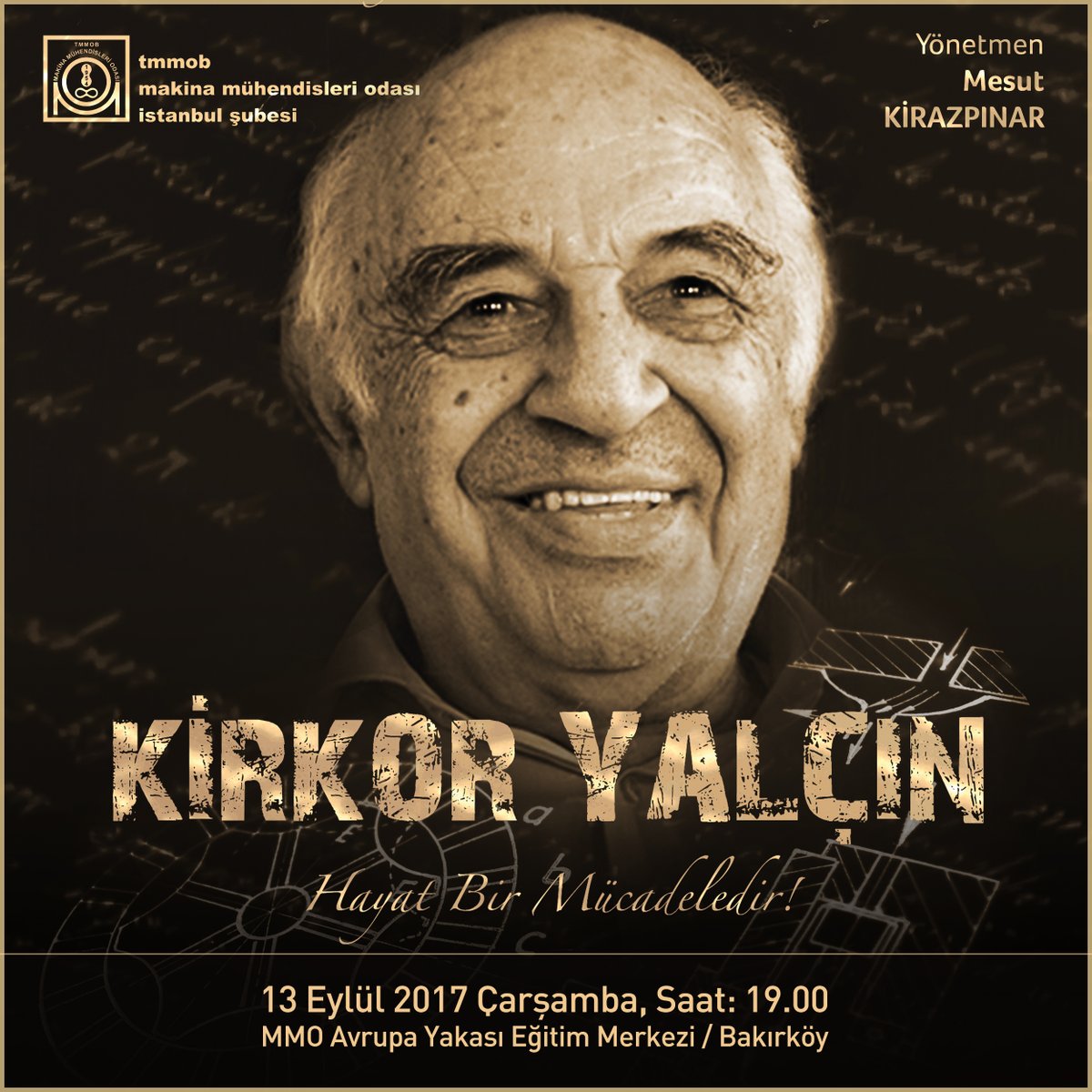Kirkor Yalçın afişi