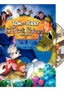Tom ve Jerry Sherlock Holmes'la Tanışıyor afişi