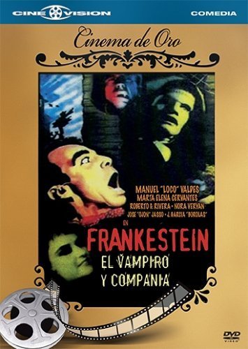 Frankestein el vampiro y compañía afişi