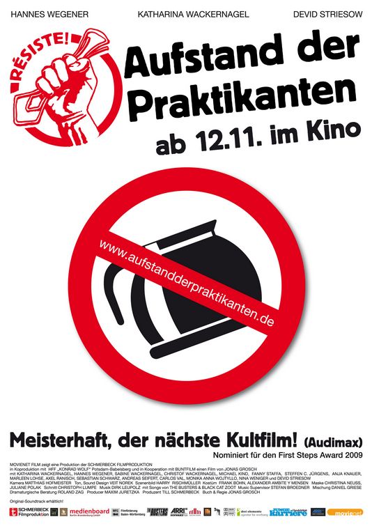 Résiste - Aufstand der Praktikanten afişi