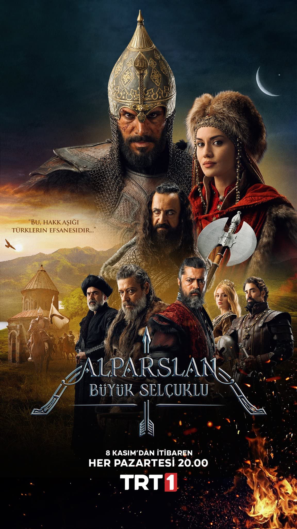 Alparslan Büyük Selçuklu afişi