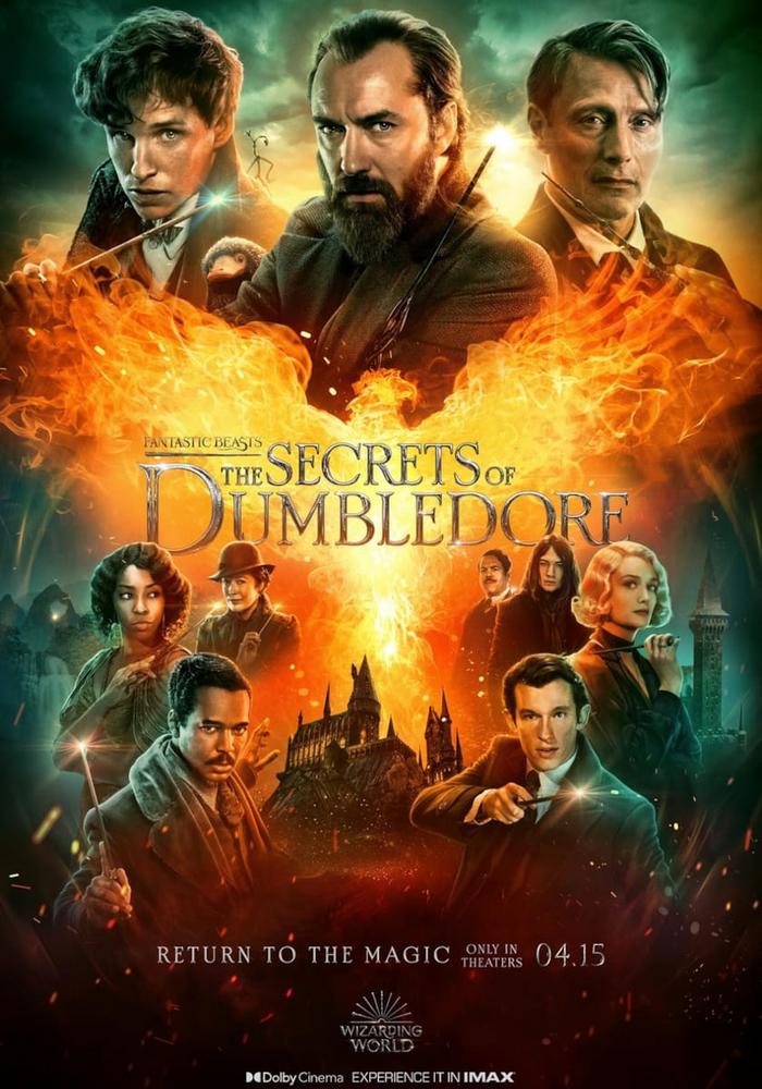 Fantastik Canavarlar: Dumbledore'un Sırları afişi