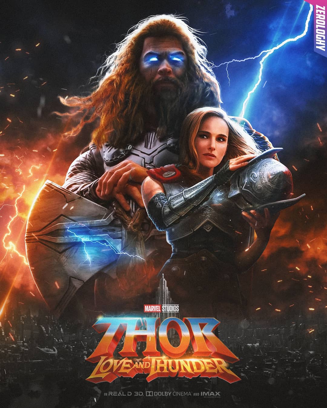 Thor: Love And Thunder afişi