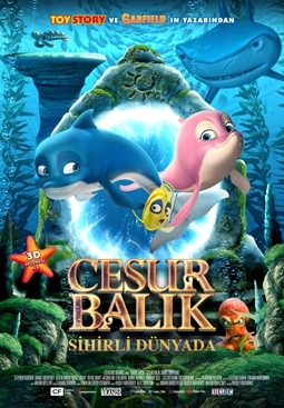 Cesur Balık Sihirli Dünyada afişi