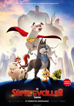 DC Süper Evciller Takımı/DC League Of Super-Pets afişi