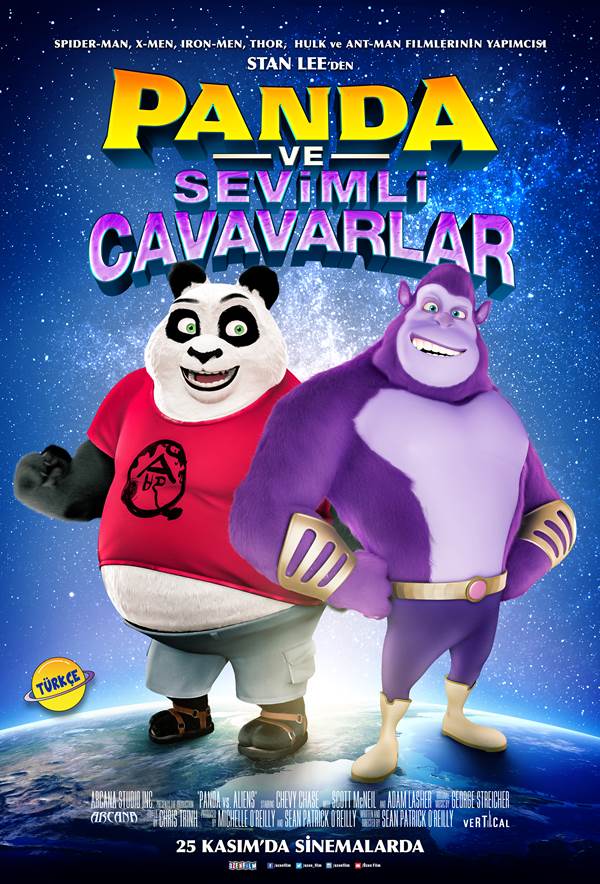 Panda ve Sevimli Canavarlar /  Pandy afişi