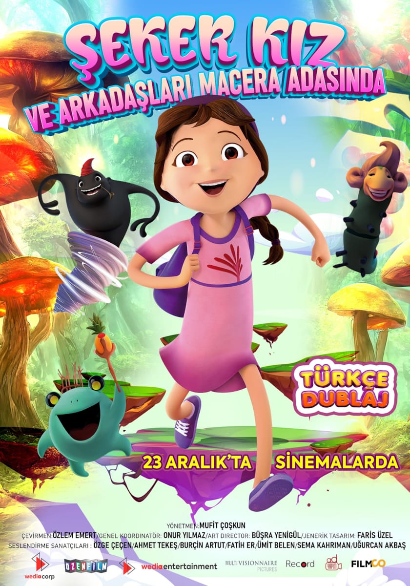 Şeker Kız Ve Arkadaşları Macera Adasında afişi
