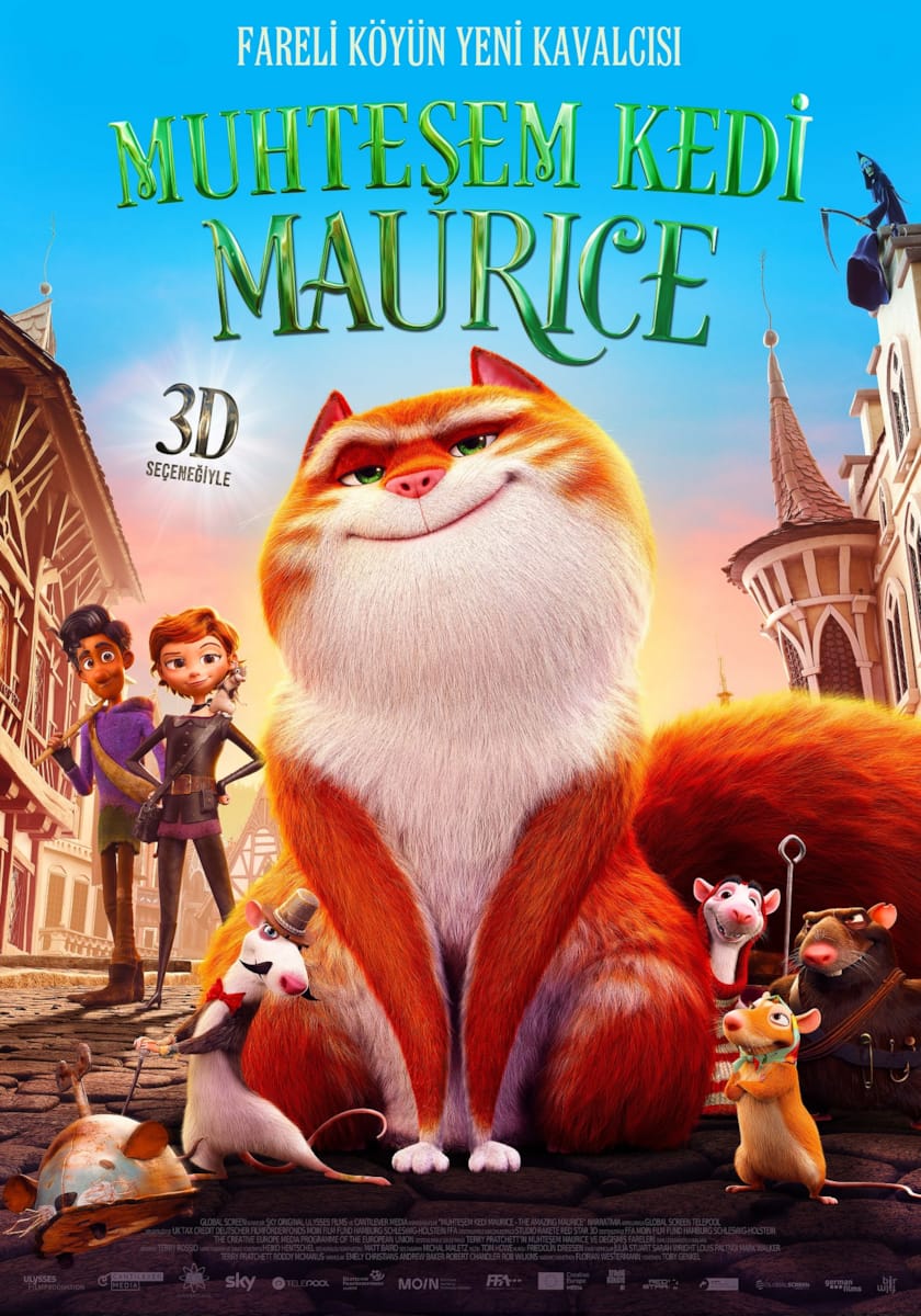 Muhteşem Kedi Maurice afişi