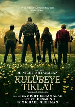 Kulübeye Tıklat /  Knock at the Cabin afişi