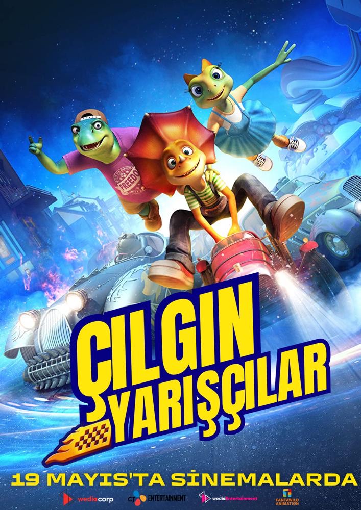 Çılgın Yarışçılar afişi