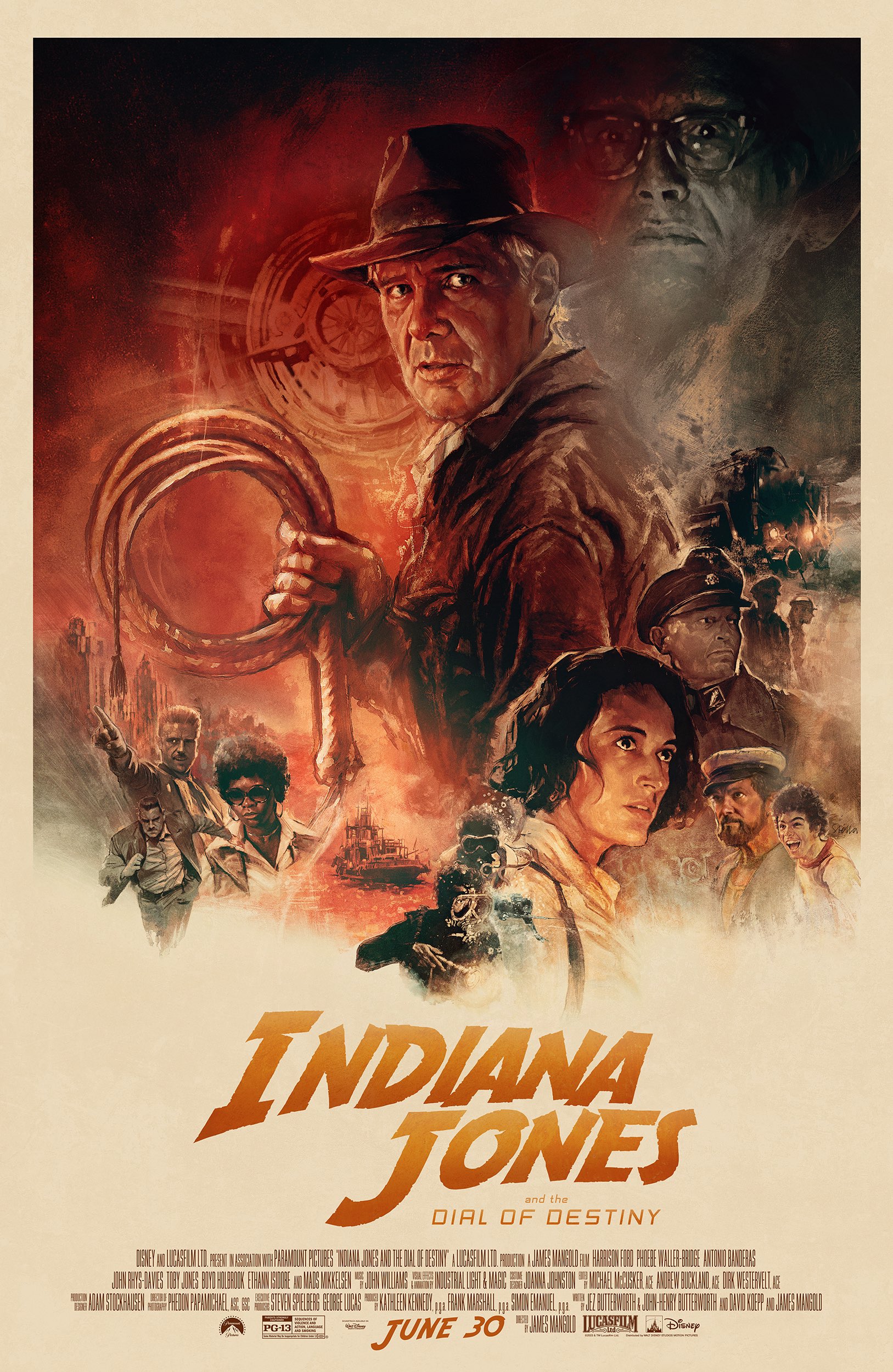 Indiana Jones ve Kader Kadranı / Indiana Jones and the Dial of Destiny afişi