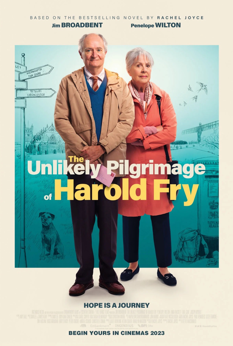 Harold Fry'ın Beklenmedik Yolculuğu afişi