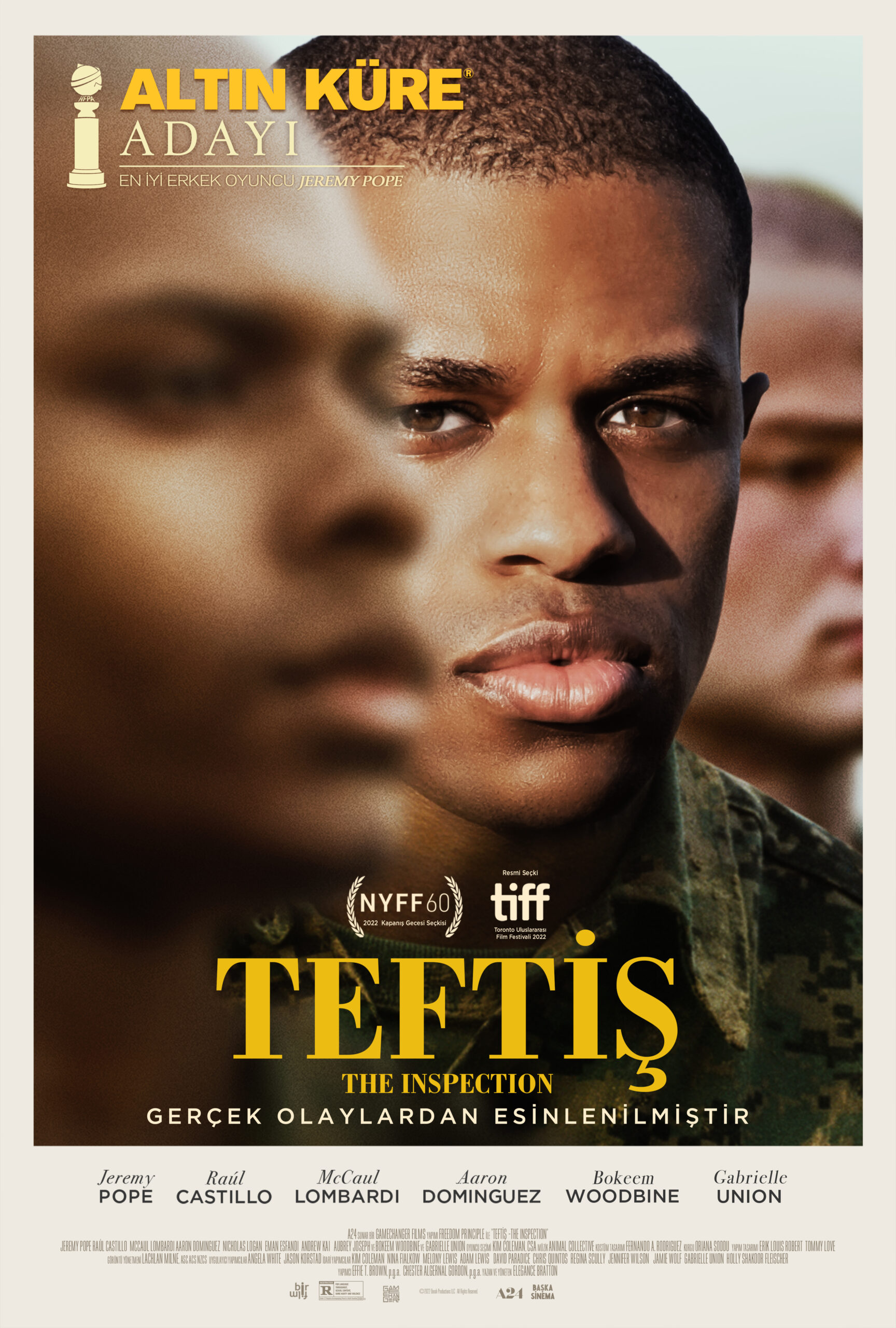 Teftiş afişi