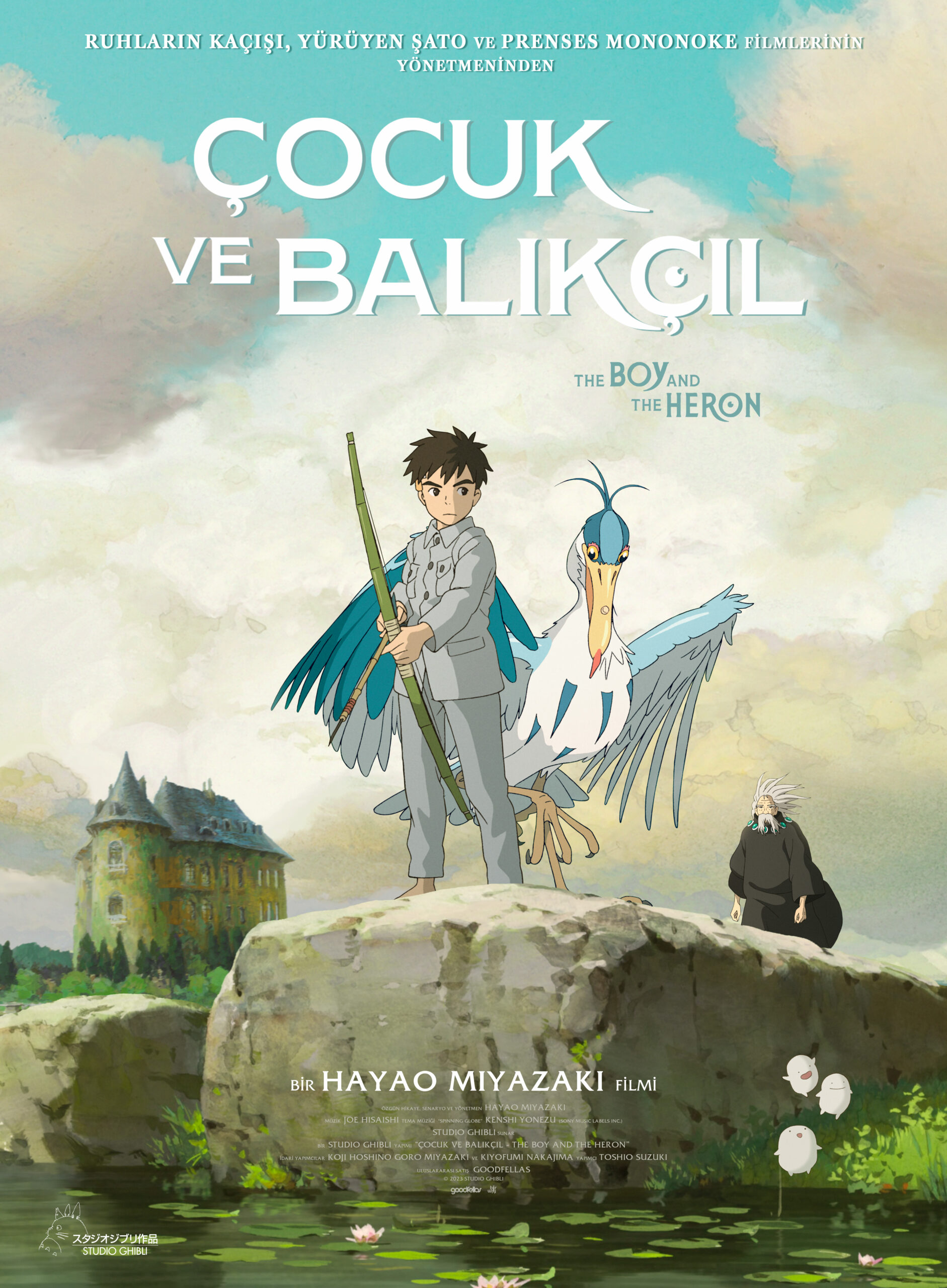 Çocuk ve Balıkçıl afişi